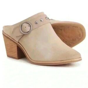 Sofft Corey Clogs in Cashmere Suede Size 10 NIB